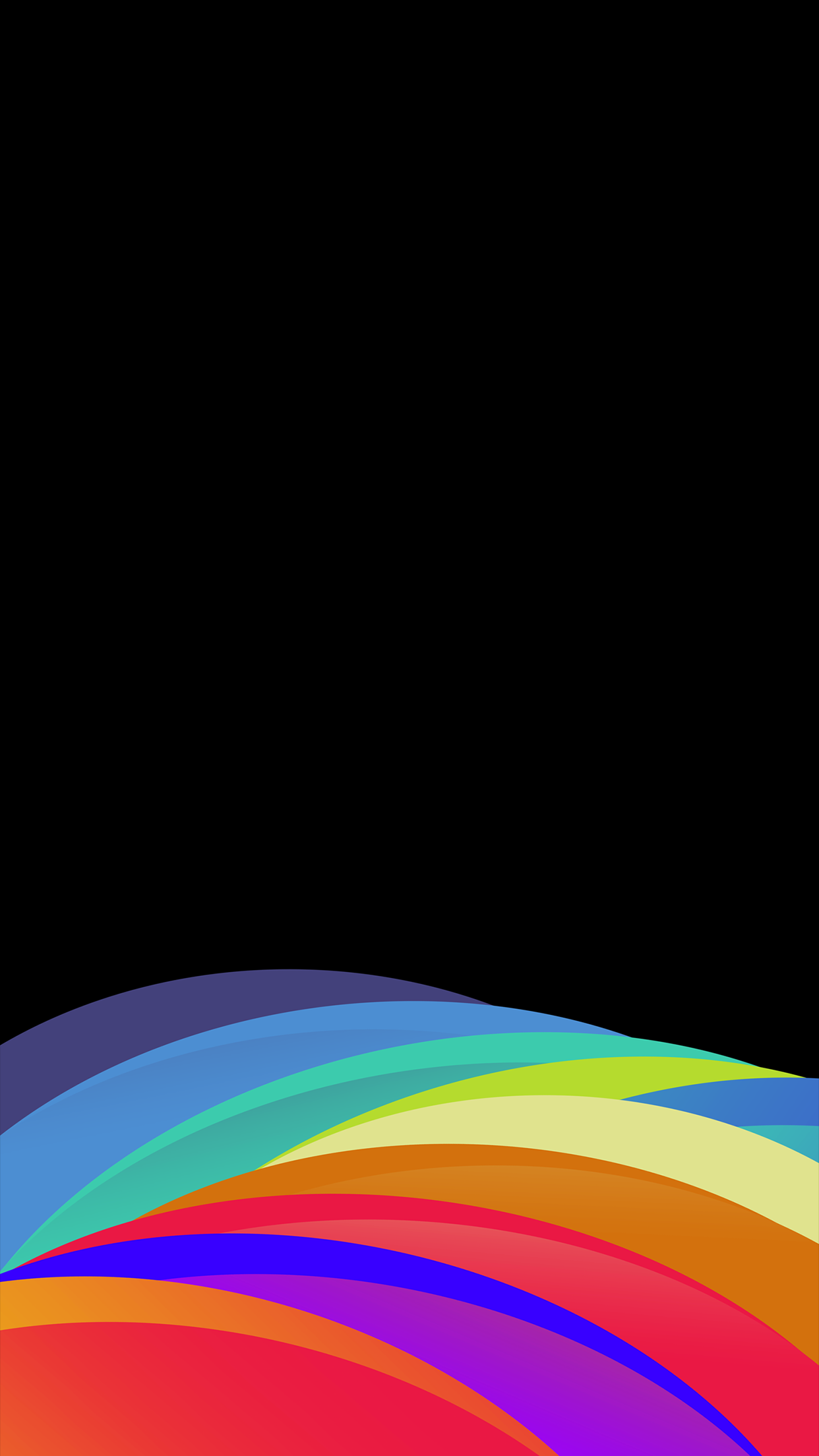 iphone11内置渐变色壁纸下载 11张好看的手机壁纸分享