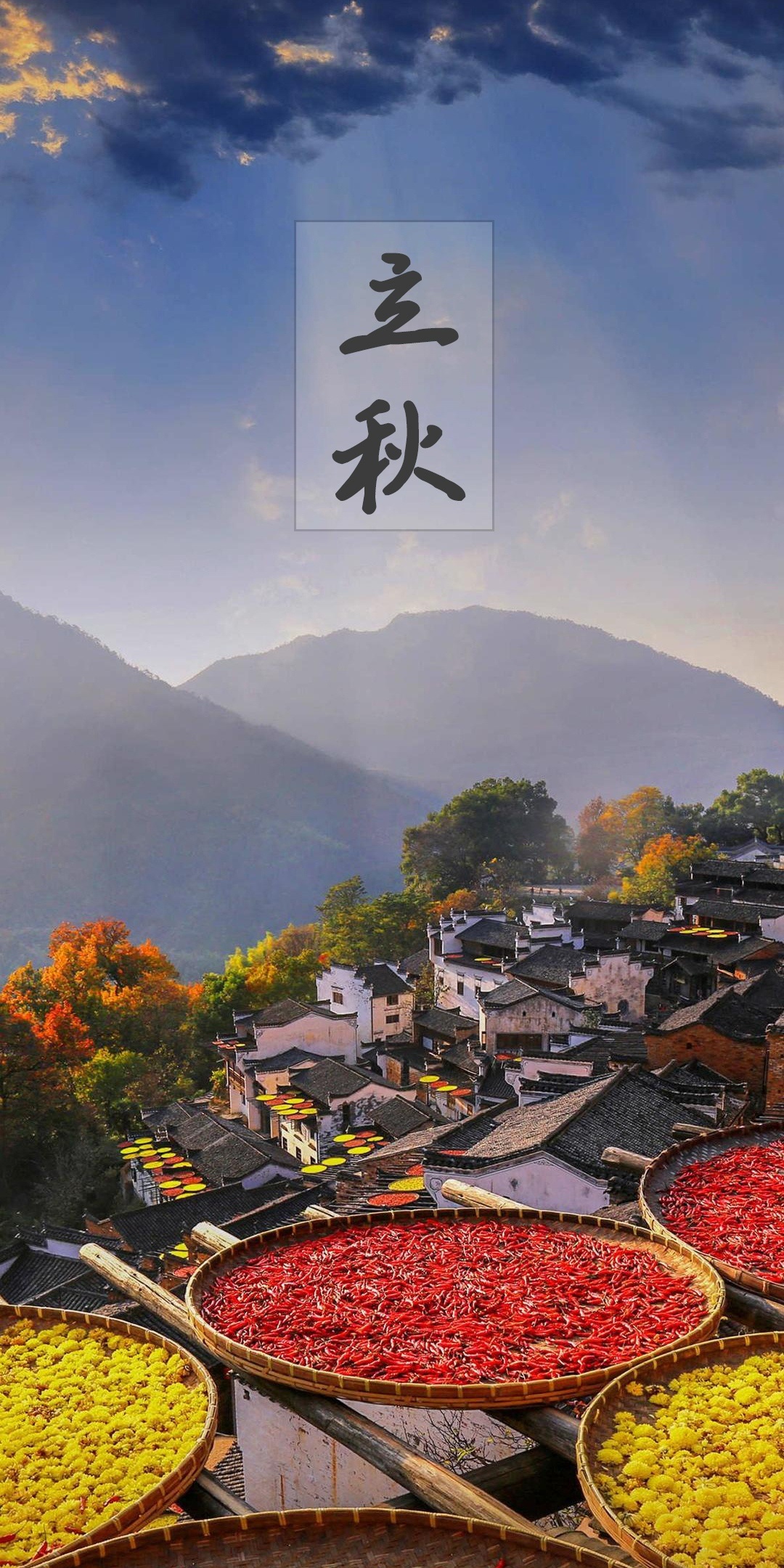 暑去凉来!10张立秋节气手机壁纸高清无水印下载