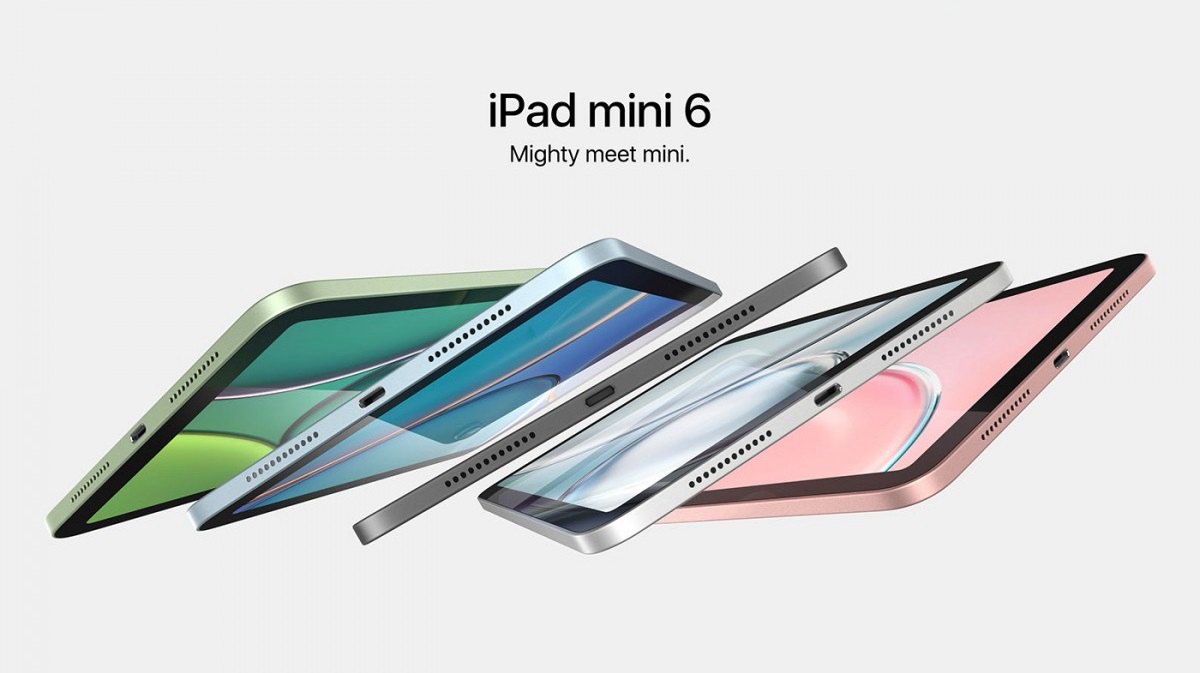 ipad mini 6最新渲染图:全新设计 外观讨人喜欢