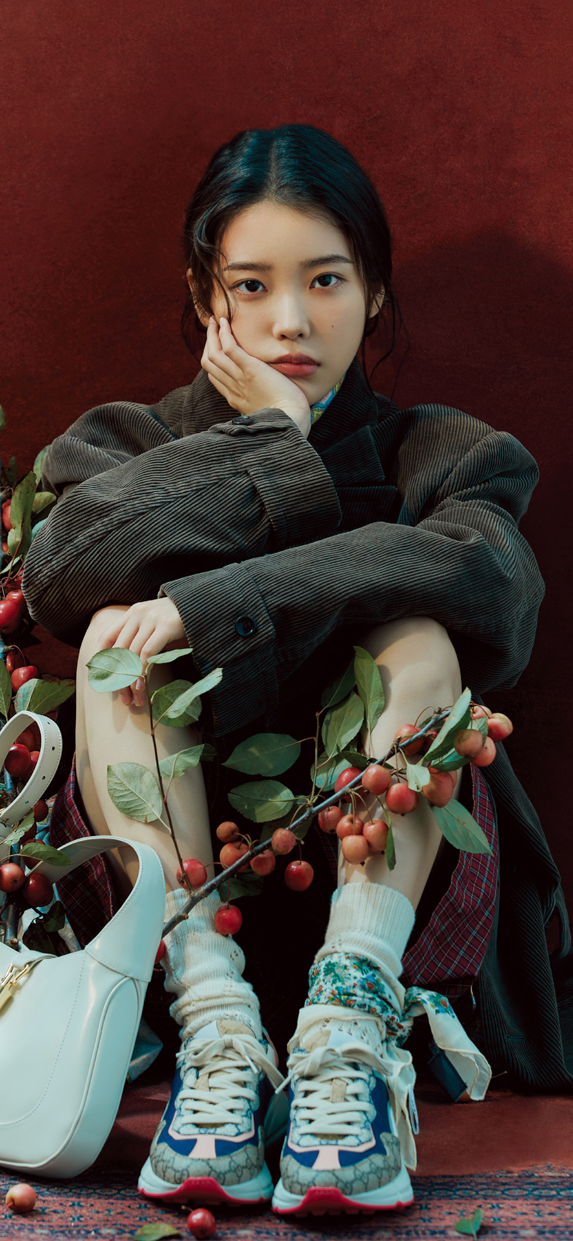 手机壁纸分享:十月你好 双节同庆 多风格手机壁纸下载