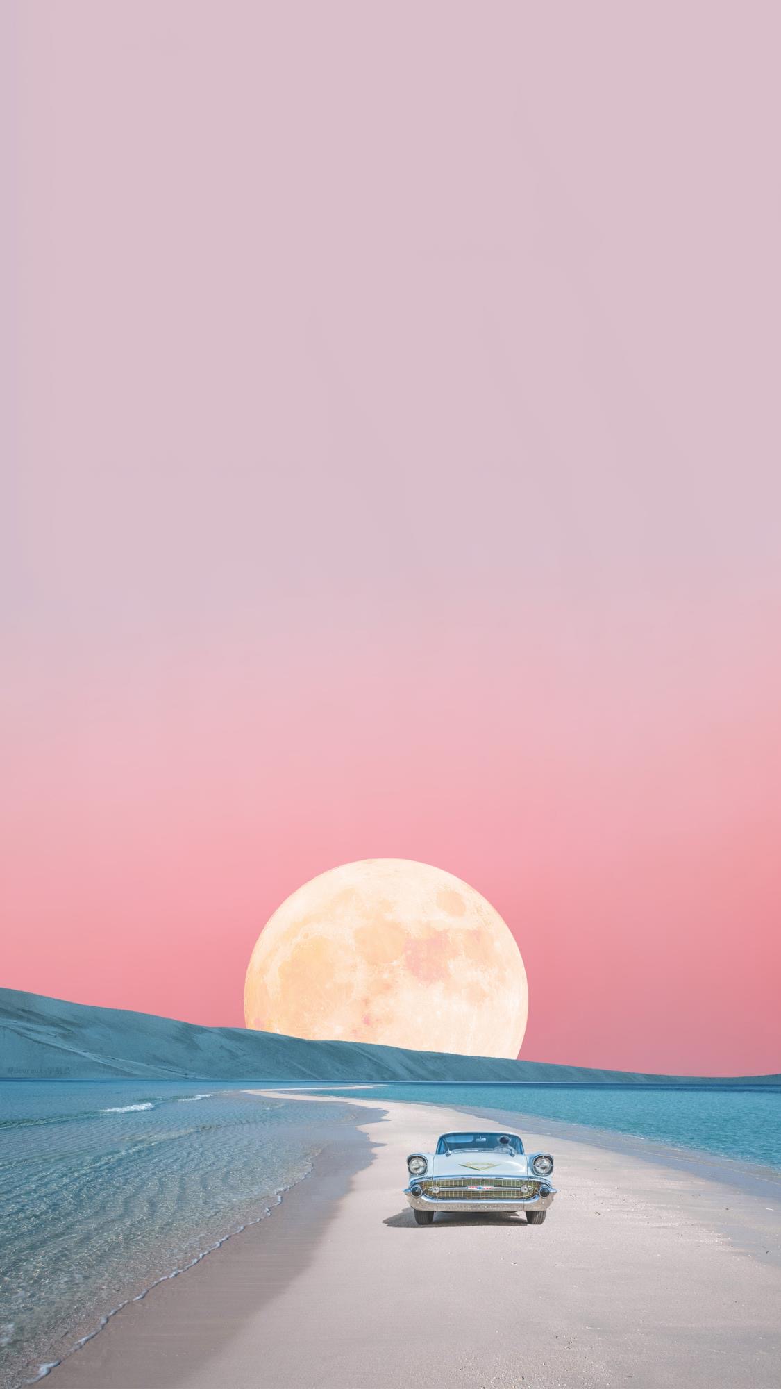 手机壁纸分享:十月你好 双节同庆 多风格手机壁纸下载