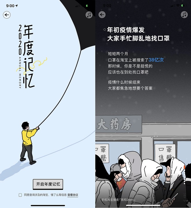 淘宝2020年度账单来了 你今年网购花了多少钱?